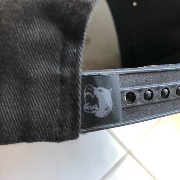 💙 CALIFORNIA REPUBLIC ORIGINAL STATE FLAG SNAPBACK HAT ON BLACK - FLAT BILL - Picture 10 of 10